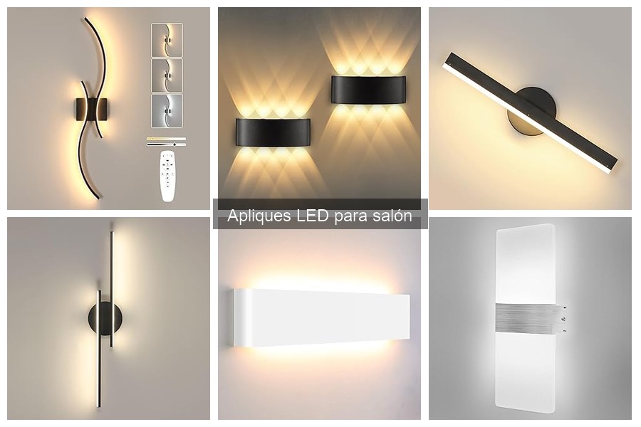 Cómo elegir el aplique LED adecuado para tu salón