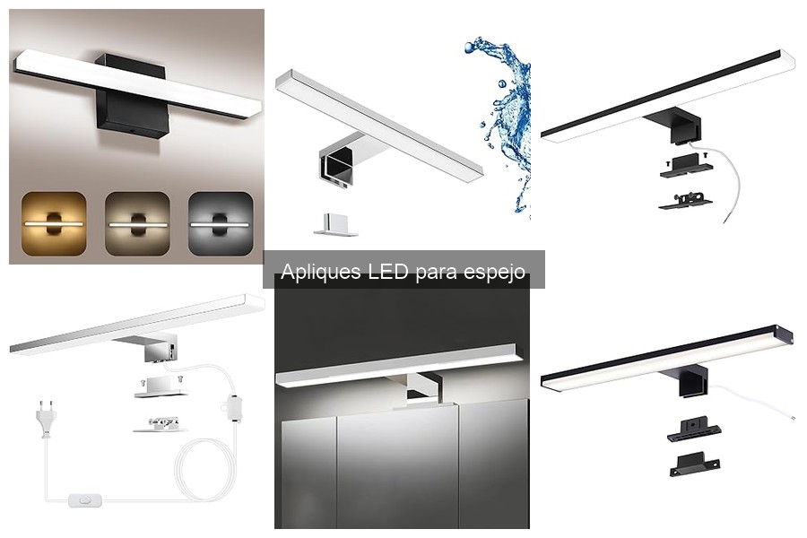 Cómo elegir el aplique LED perfecto para tu espejo