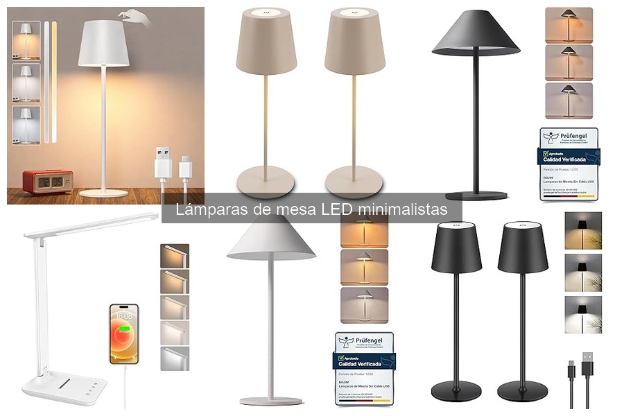 Cómo elegir el color de luz para lámparas de mesa LED