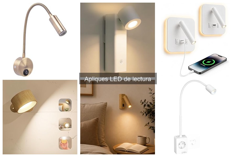 Cómo elegir el mejor aplique LED de lectura para ti