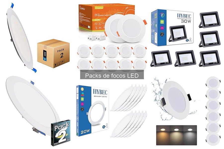 Cómo elegir el mejor pack de focos LED para tu hogar