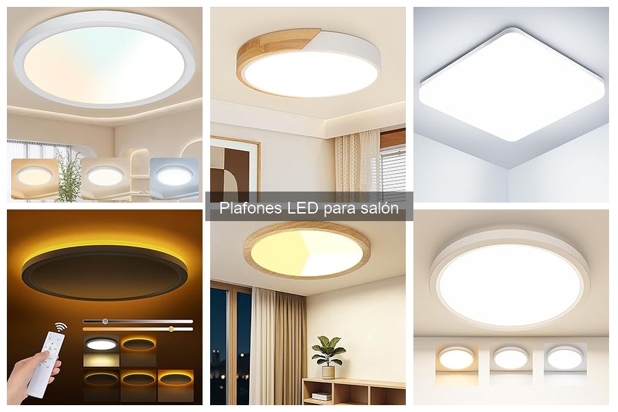 Cómo elegir el plafón LED perfecto para tu salón