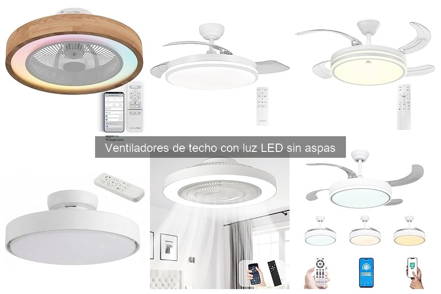 Cómo elegir el ventilador de techo con luz LED sin aspas
