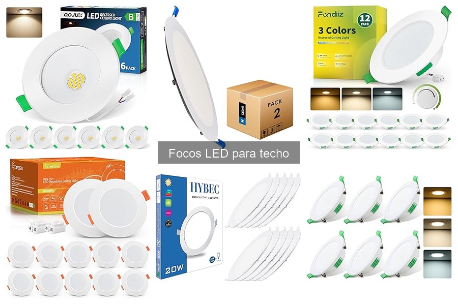 ** Cómo Elegir Focos LED para Techo: Guía Práctica