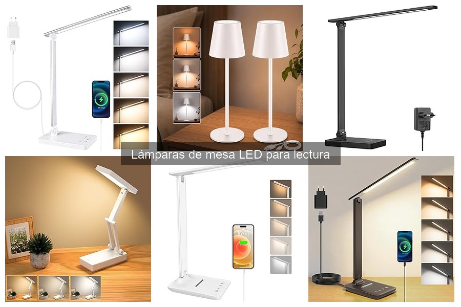 Cómo elegir la lámpara de mesa LED perfecta para leer