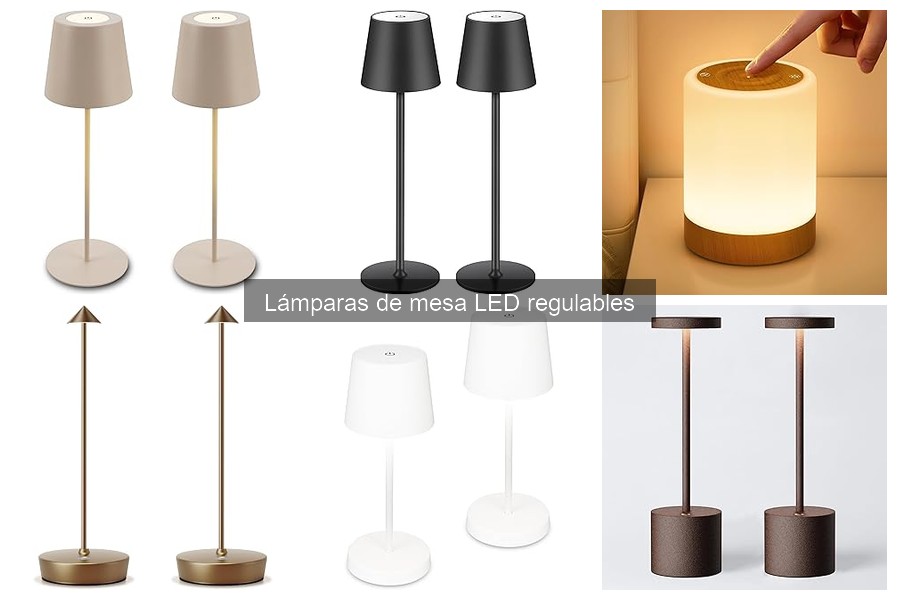 Cómo Elegir la Lámpara de Mesa LED Regulable Ideal