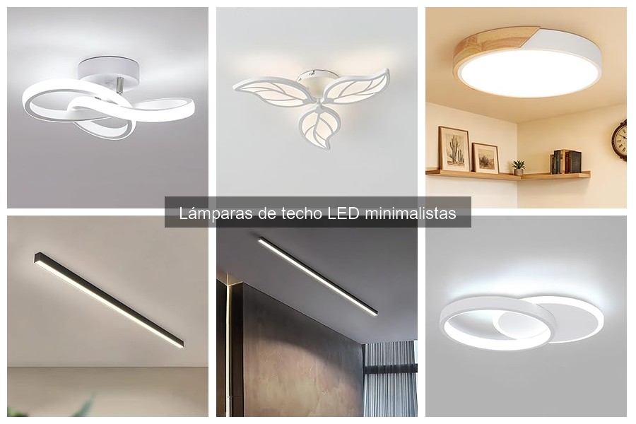 Cómo elegir la lámpara de techo LED minimalista ideal
