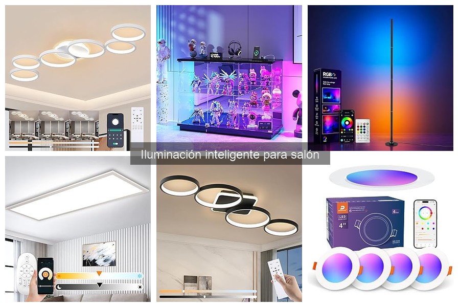 Cómo elegir la mejor iluminación inteligente para tu salón