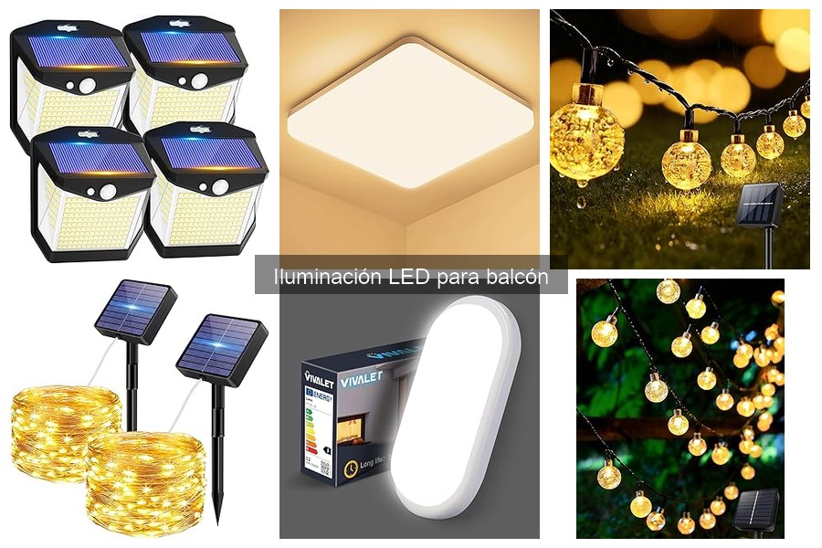 ** Cómo elegir la mejor iluminación LED para tu balcón