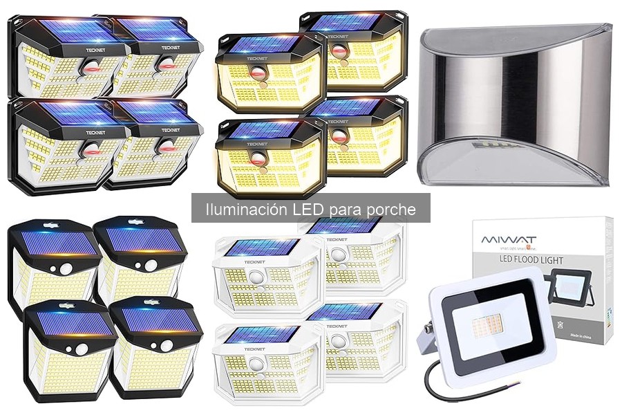 Cómo elegir la mejor iluminación LED para tu porche