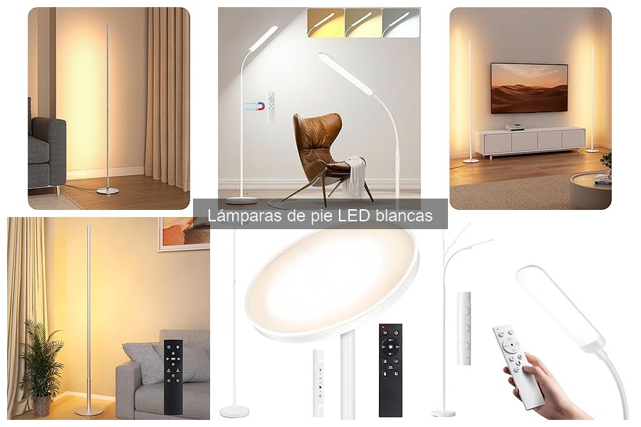Cómo Elegir la Mejor Lámpara de Pie LED Blanca