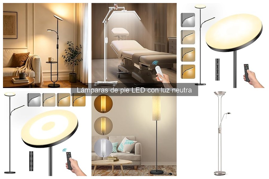 Cómo elegir la mejor lámpara de pie LED con luz neutra