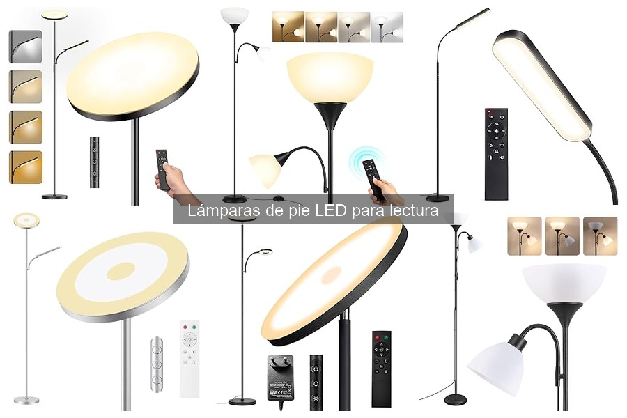 ¿Cómo elegir la mejor lámpara de pie LED para lectura?