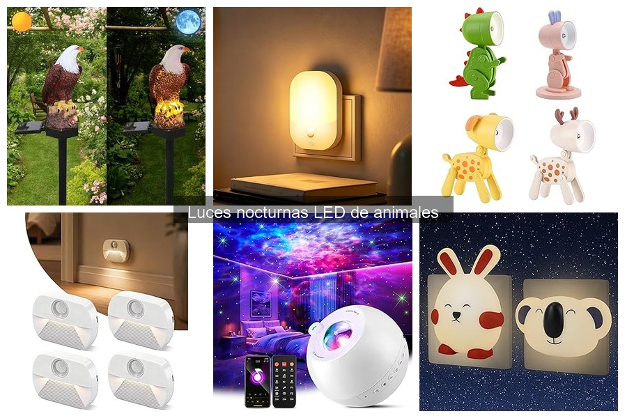 Cómo elegir la mejor luz nocturna LED de animales para niños