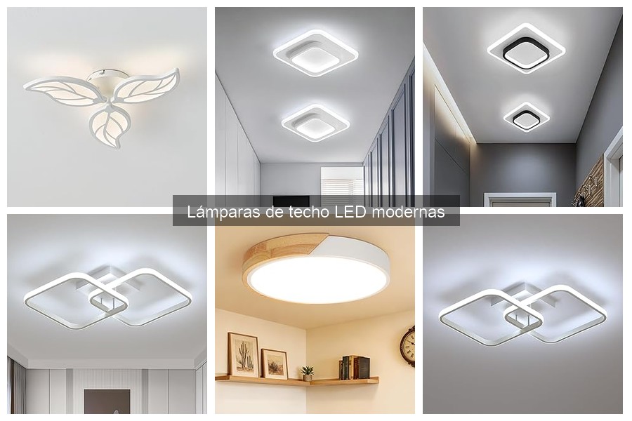 Cómo elegir la temperatura de color en lámparas de techo LED
