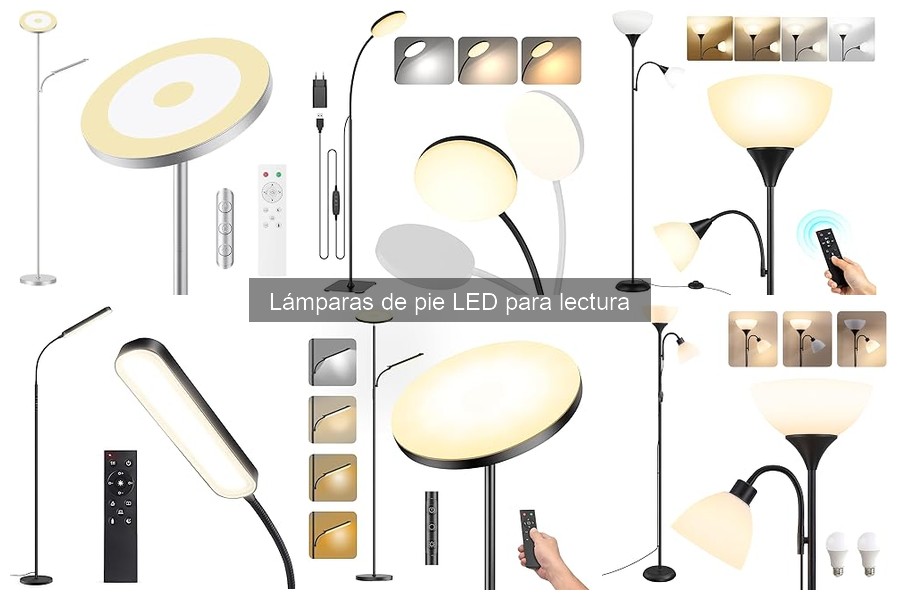 Cómo elegir la temperatura de color para lámparas de pie LED