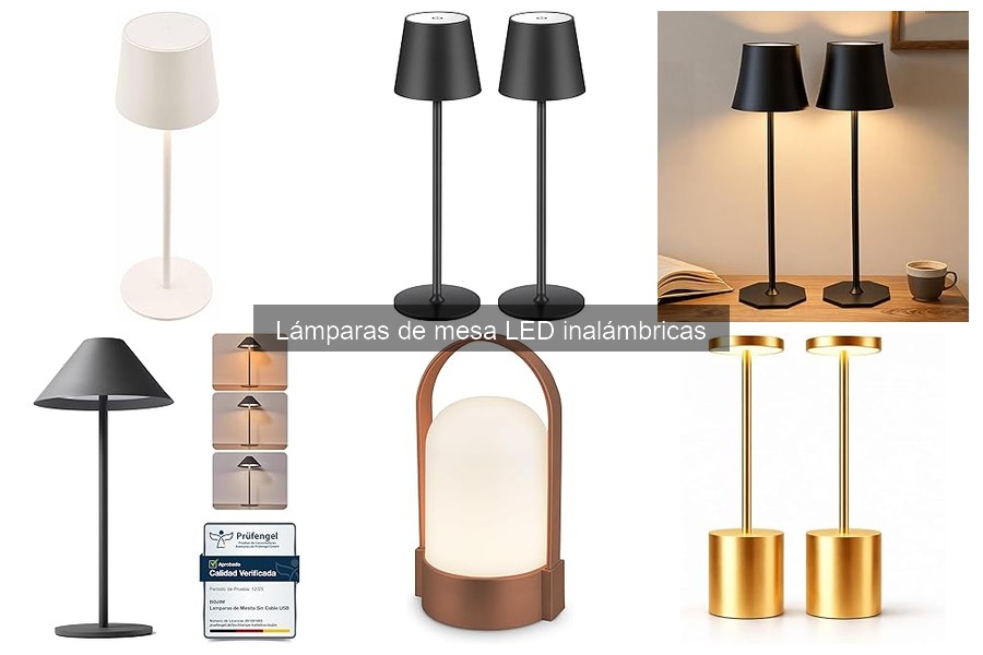 Cómo elegir lámparas de mesa LED inalámbricas adecuadas