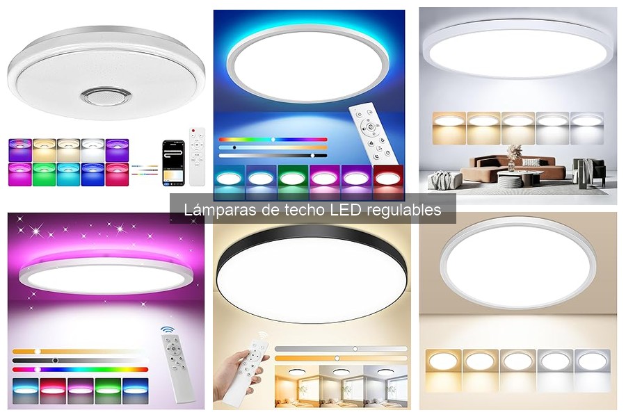 Cómo elegir lámparas de techo LED regulables adecuadas