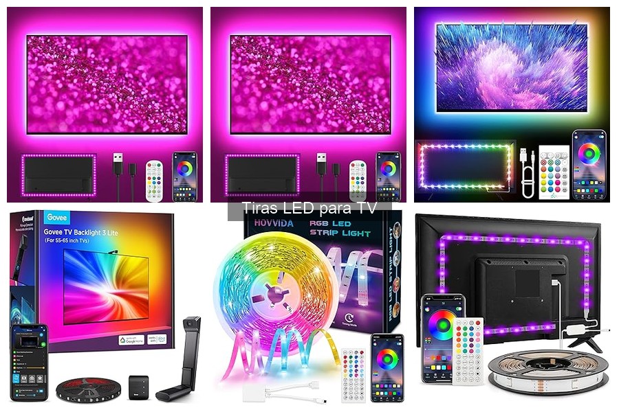 Cómo elegir las mejores tiras LED para TV: Guía de compra