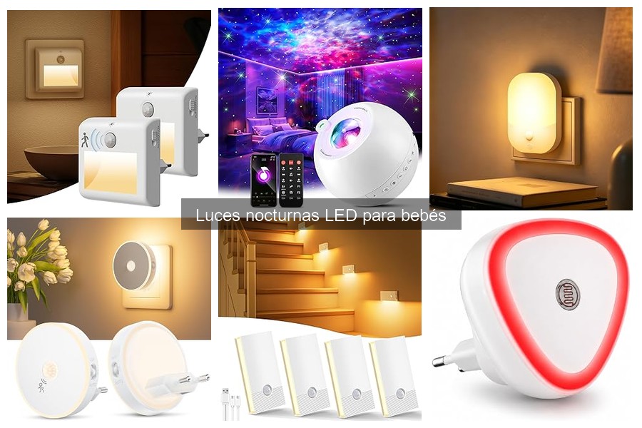 Cómo elegir luces nocturnas LED adecuadas para bebés