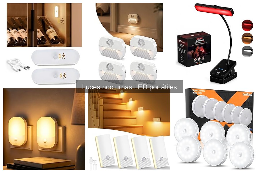 ** Cómo elegir luces nocturnas LED portátiles: guía completa