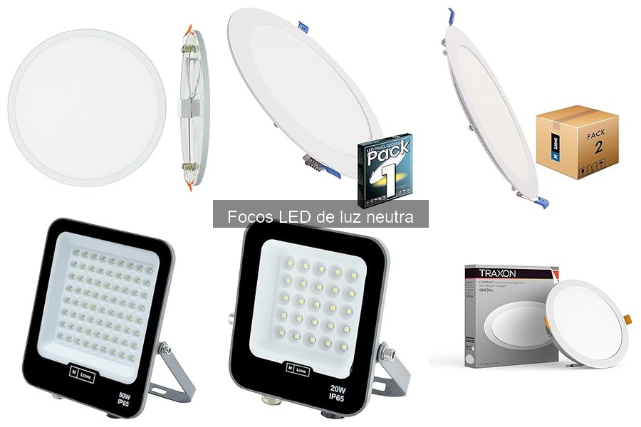 Cómo instalar focos LED de luz neutra en casa