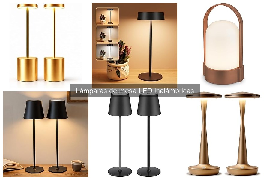 Cómo instalar lámparas de mesa LED inalámbricas fácilmente