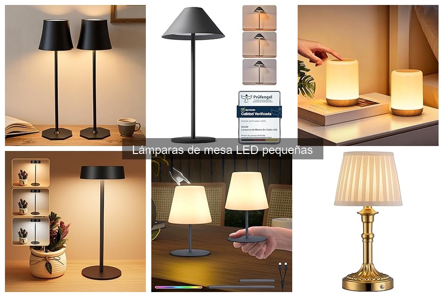 Cómo instalar lámparas de mesa LED pequeñas fácilmente