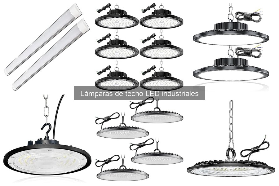 ** Cómo Instalar Lámparas de Techo LED Industriales: Guía Rápida
