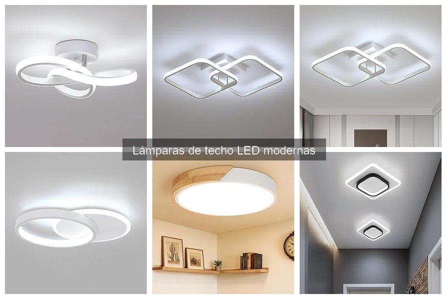 Cómo instalar lámparas de techo LED modernas: guía fácil
