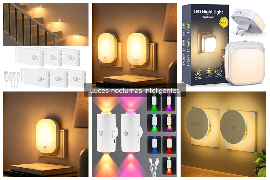Cómo instalar luces nocturnas inteligentes fácilmente