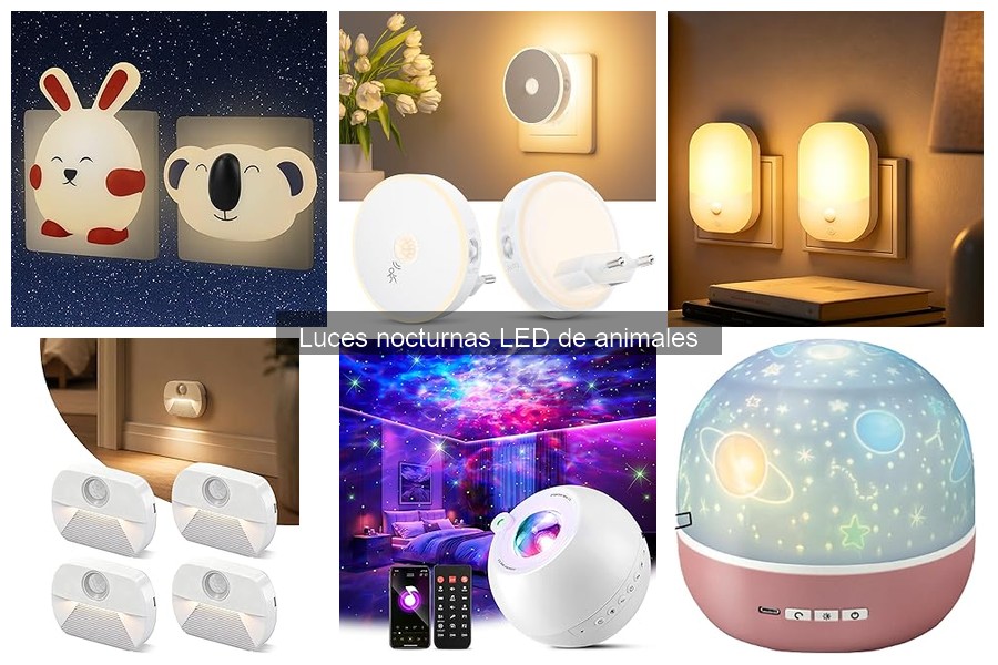 Cómo instalar luces nocturnas LED de animales en casa