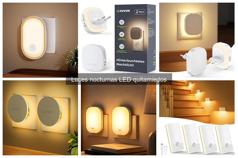 ** Cómo instalar luces nocturnas LED quitamiedos de forma fácil