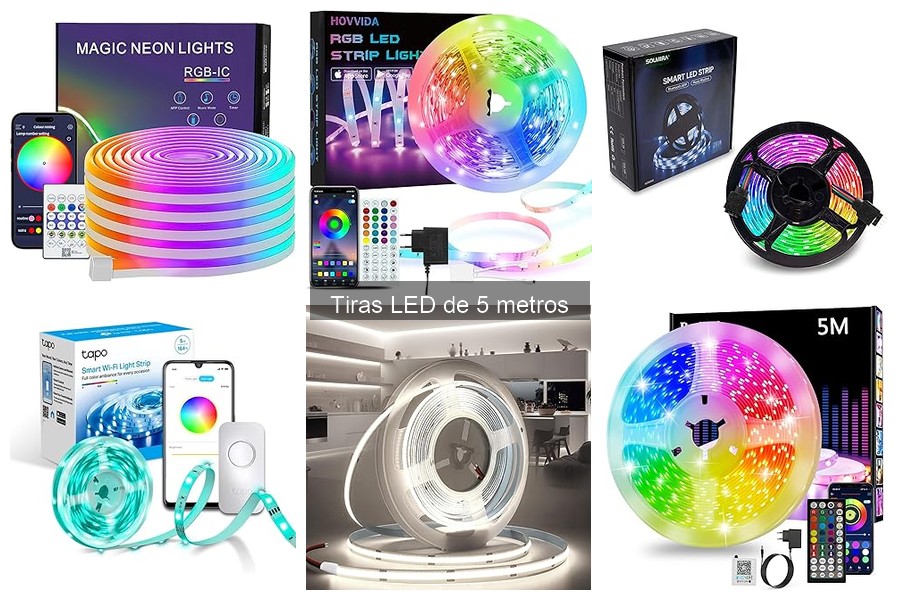 Cómo instalar tiras LED de 5 metros en casa fácilmente