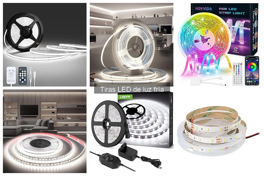 Cómo instalar tiras LED de luz fría: Guía práctica