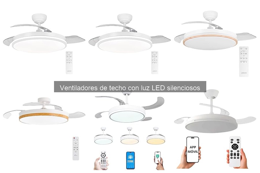 Cómo instalar un ventilador de techo LED silencioso