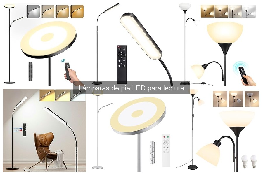 Cómo instalar una lámpara de pie LED de forma segura