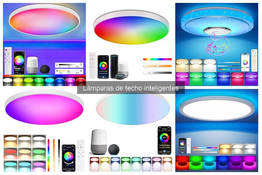 Cómo integrar lámparas de techo inteligentes en tu hogar