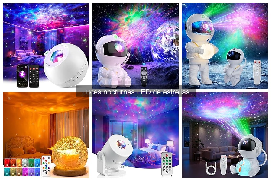 Cómo las luces nocturnas LED de estrellas mejoran el sueño infantil