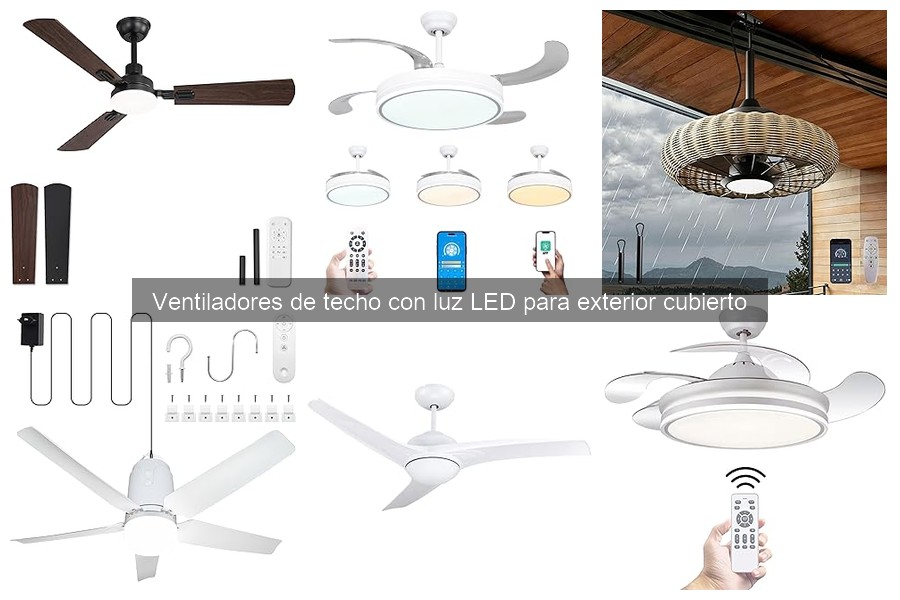 Cómo limpiar ventiladores de techo LED para exterior