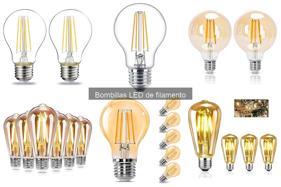 Cómo limpiar y mantener bombillas LED de filamento
