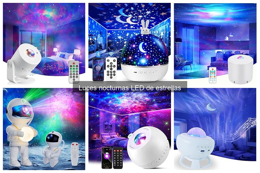 Cómo limpiar y mantener luces nocturnas LED de estrellas