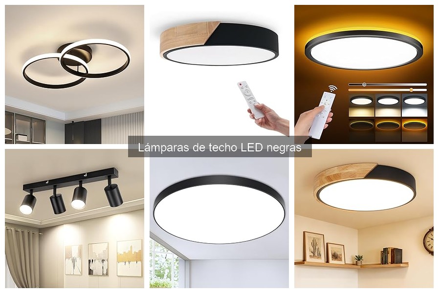 Cómo mantener lámparas de techo LED negras y alargar su vida