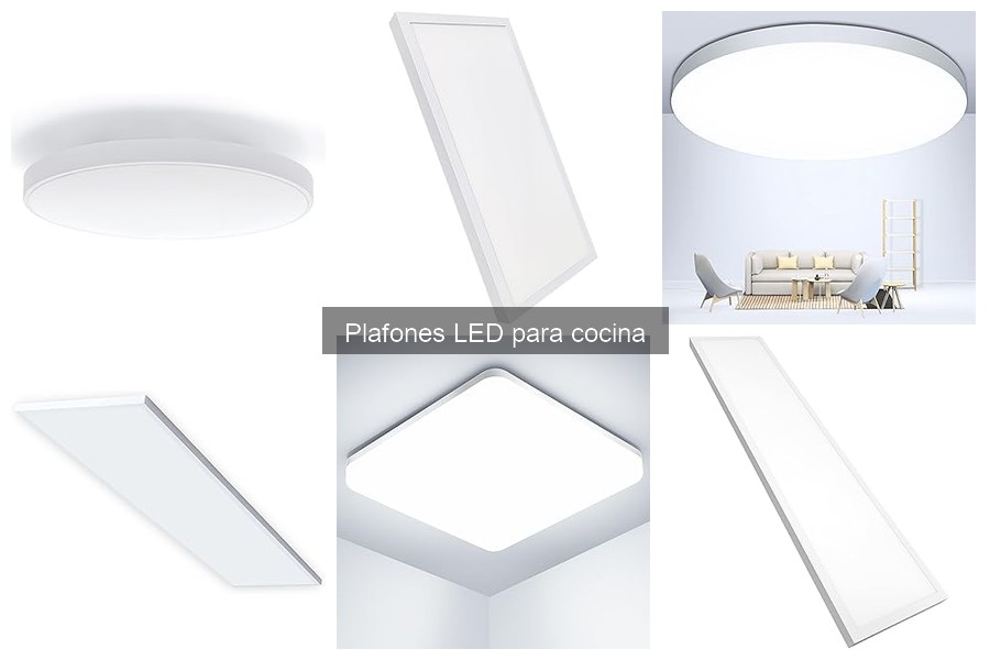 Cómo mantener tus plafones LED en la cocina fácilmente