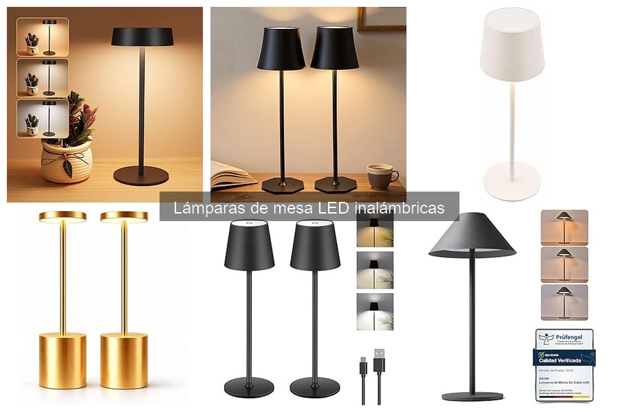 Cómo mantener y limpiar lámparas de mesa LED inalámbricas