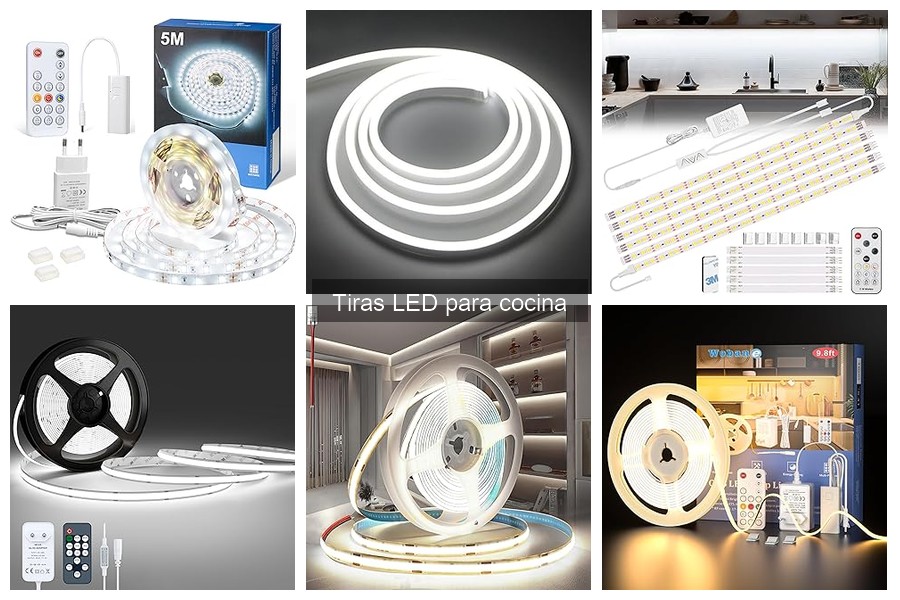 Cómo mantener y limpiar tiras LED para cocina