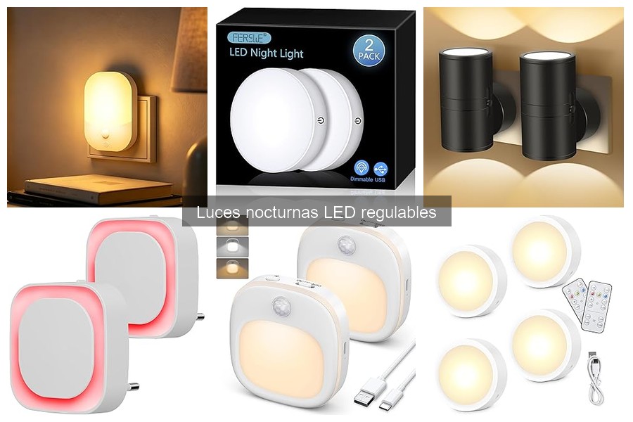 Cómo Regular la Intensidad de Luces Nocturnas LED