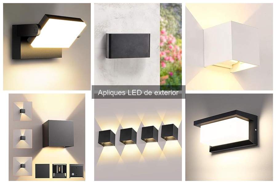Comparativa: Apliques LED vs Halógenos para Exteriores