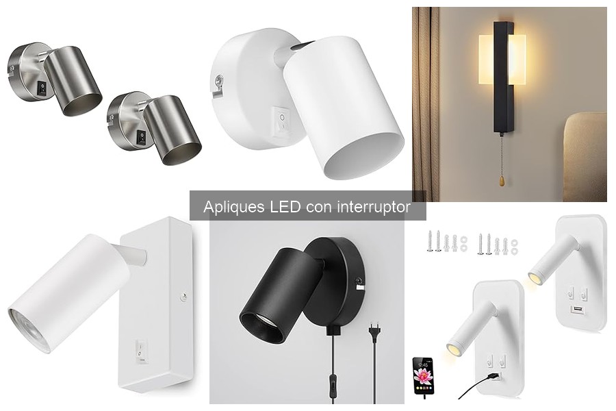 Comparativa: Apliques LED vs Halógenos para Iluminación