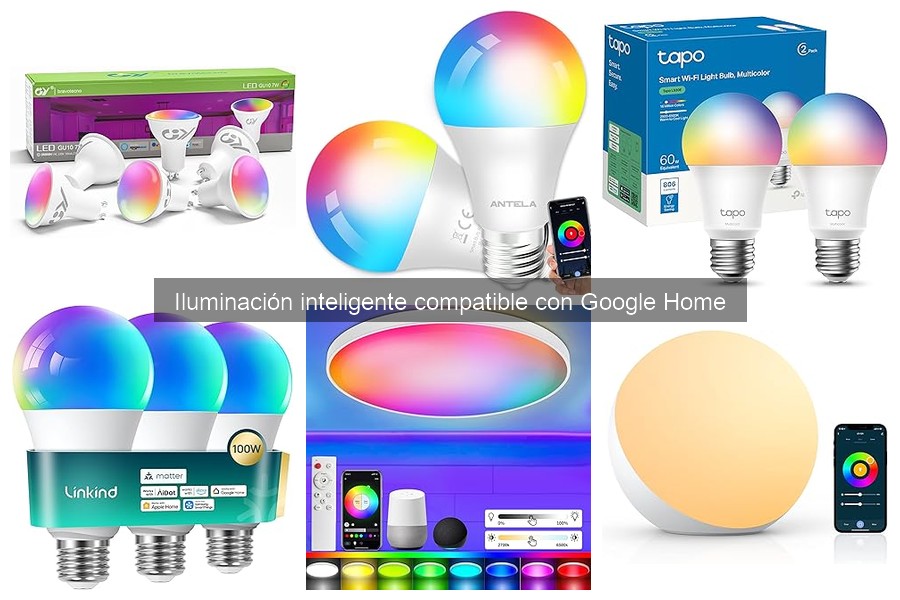 Comparativa de Bombillas Inteligentes para Google Home